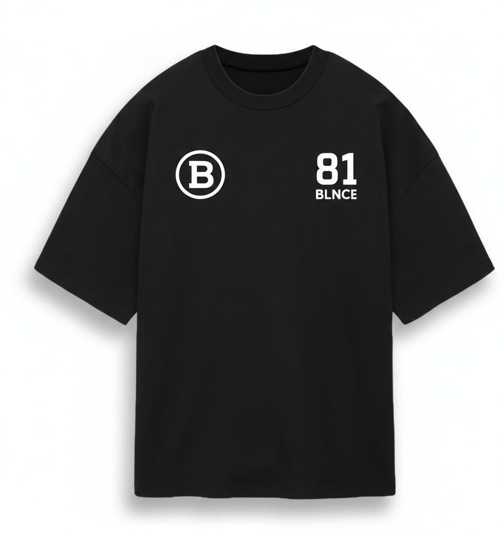 Stay Grounded Stay Balanced. Oversized tee