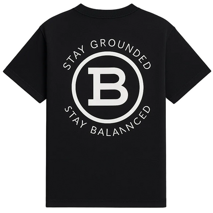 Stay Grounded Stay Balanced. Oversized tee